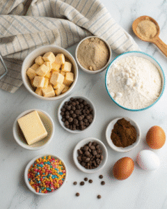 Crumbl Cookie ingredients