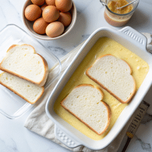 Dipping bread for French Toast