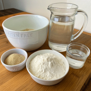 ingredients de Gluten-Free Sourdough
