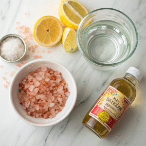 Pink salt recipe ingredients for weight loss drink