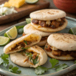 Authentic Mexican gorditas recipe with golden puffy corn pockets