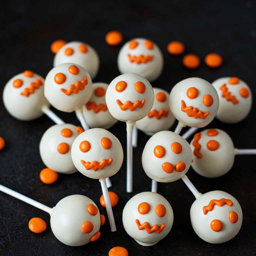 Halloween cake pops