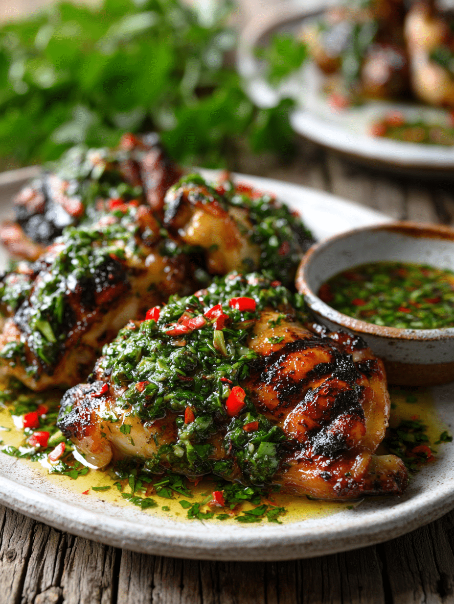 Chimichurri Grilled Chicken