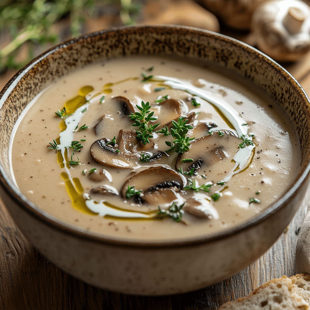 mushroom soup recipe