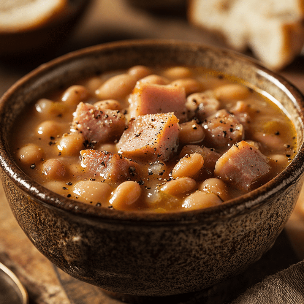 Ham and Navy Bean Soup