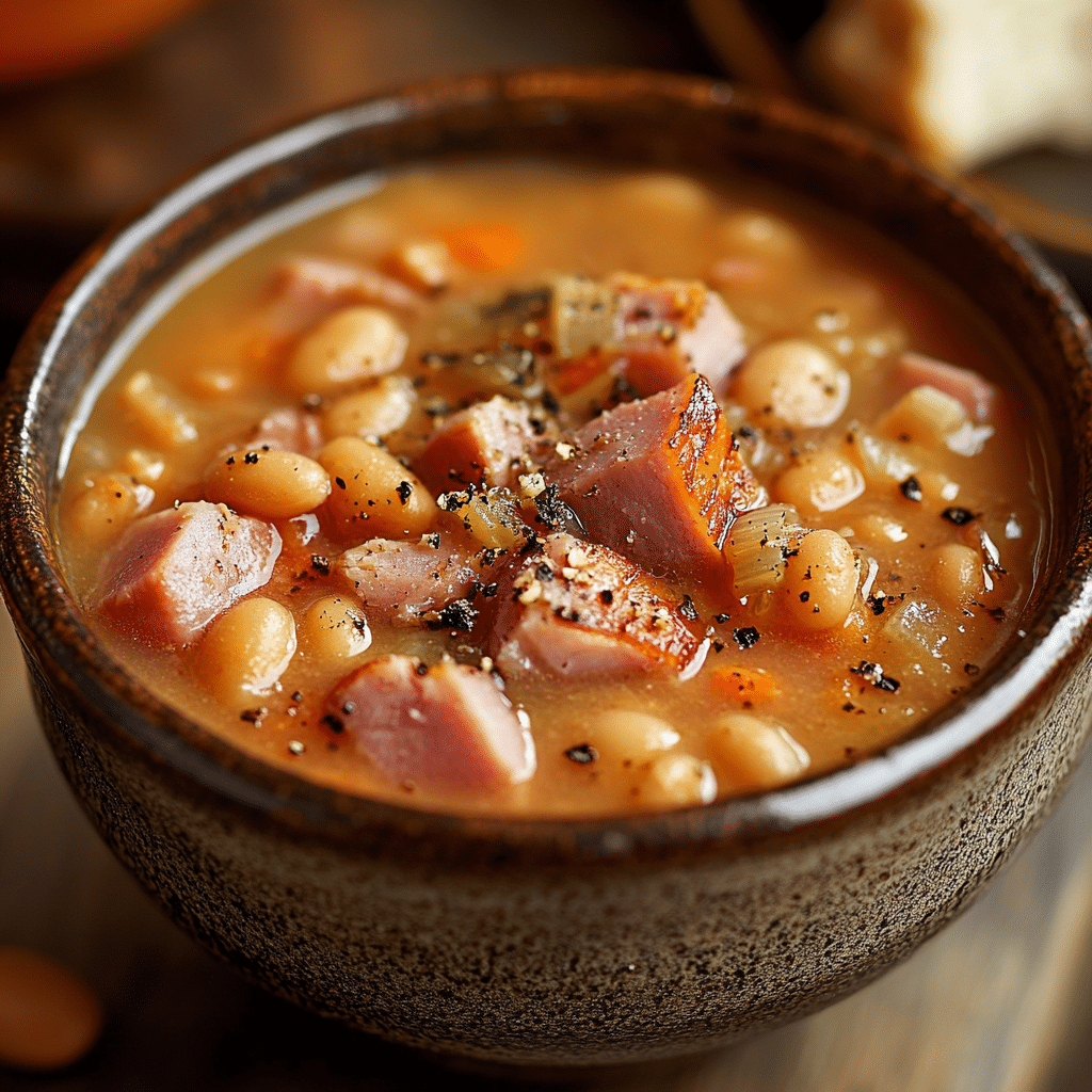 Ham and Navy Bean Soup