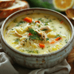 Greek Lemon Chicken Soup