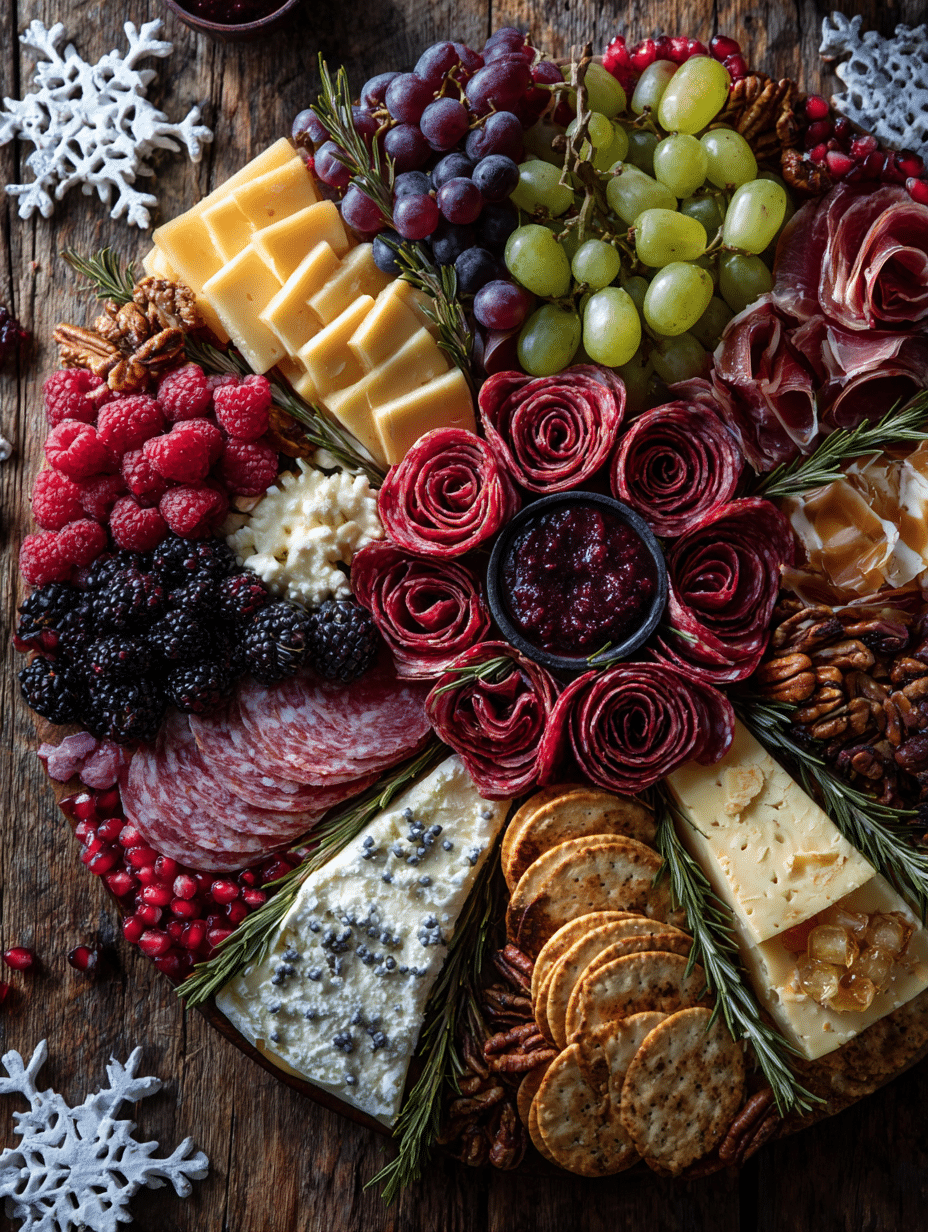 Christmas Wreath Charcuterie Board