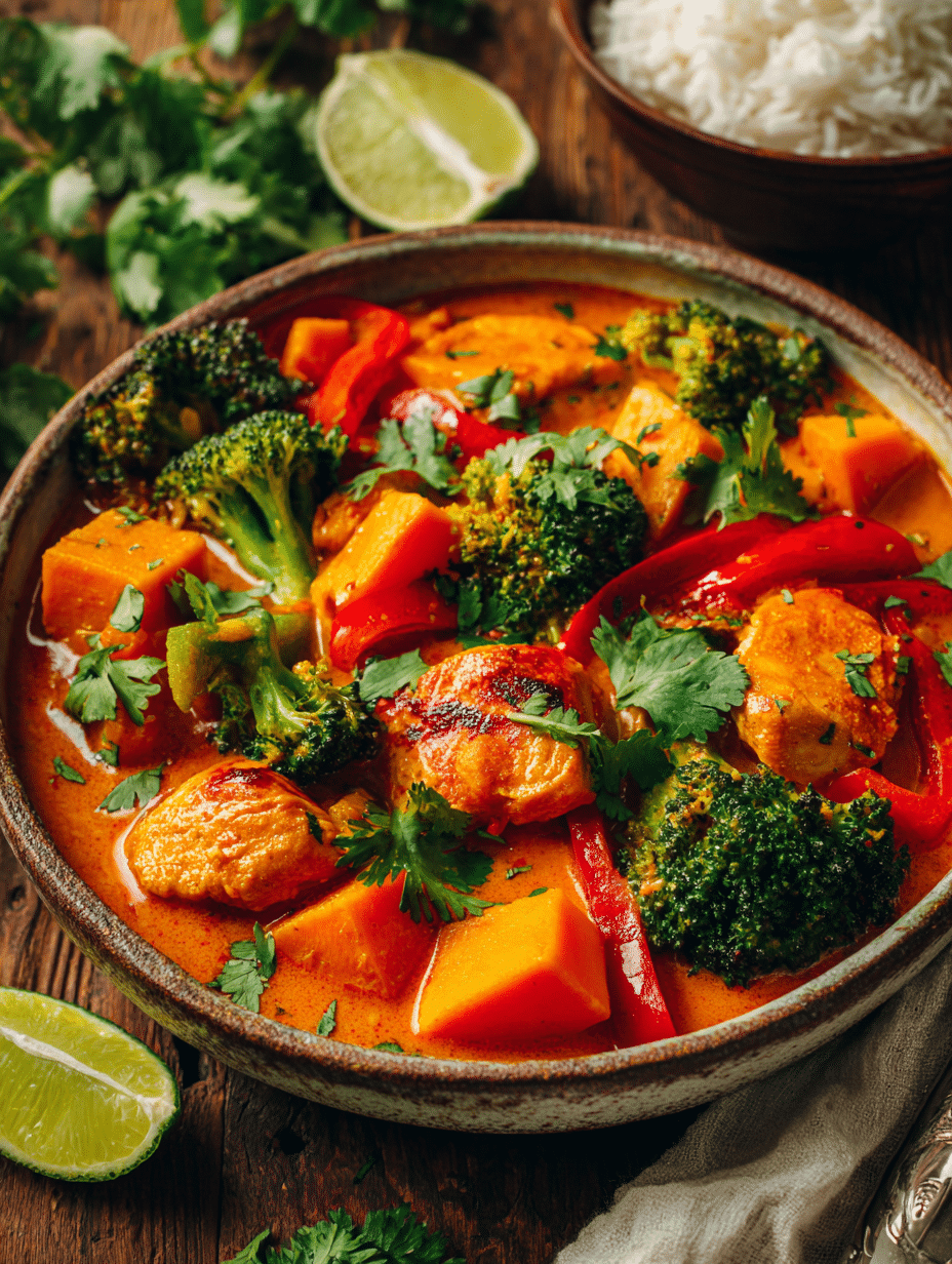 Coconut Curry Chicken with Veggies