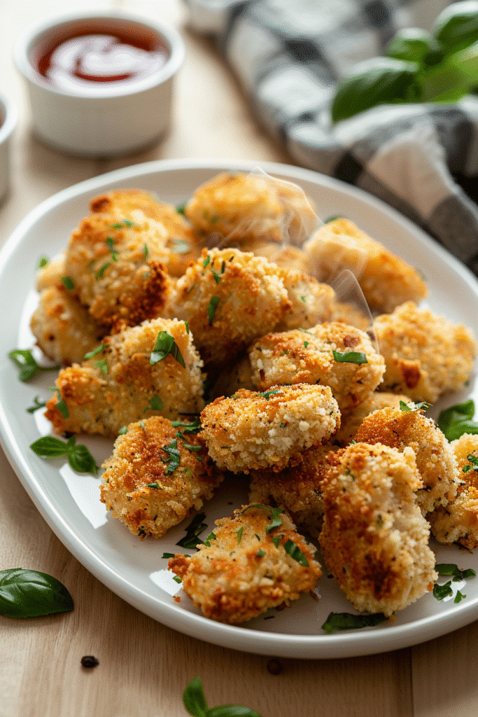 Crispy Baked Chicken Nuggets