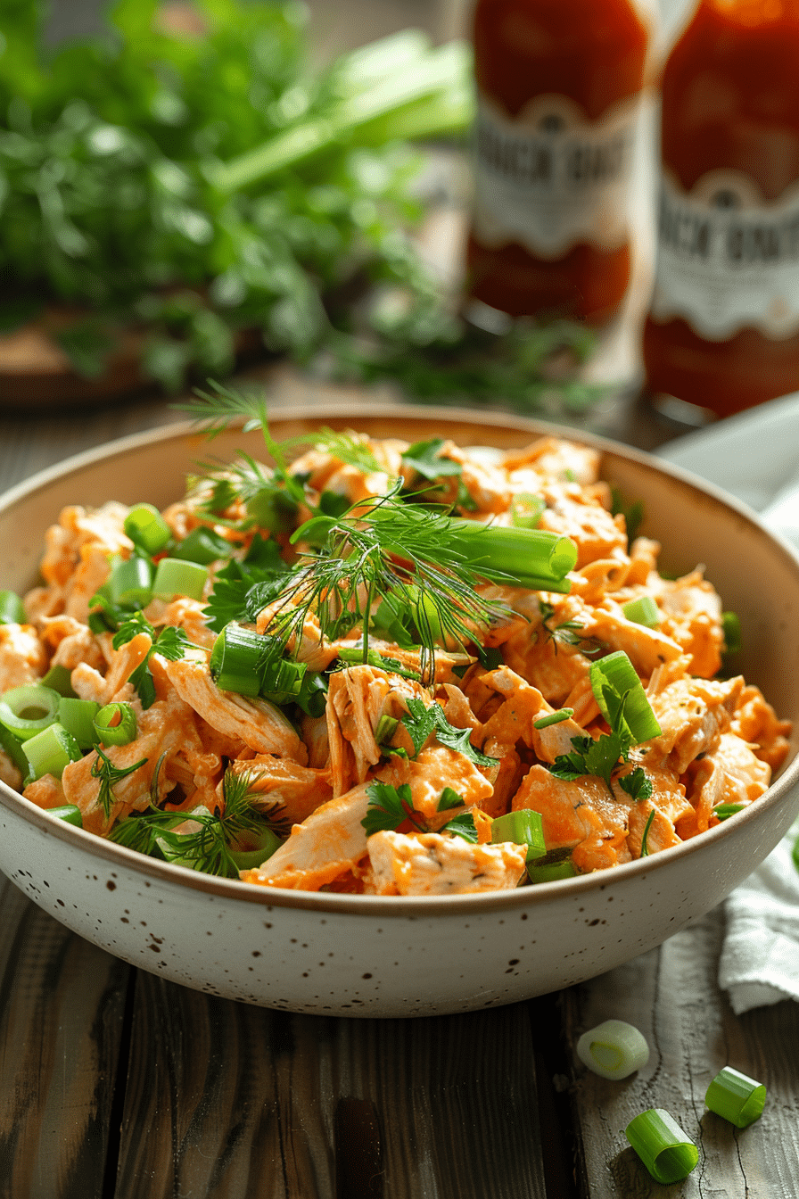 Healthy Buffalo Chicken Salad