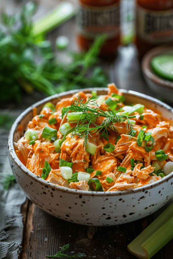 Healthy Buffalo Chicken Salad