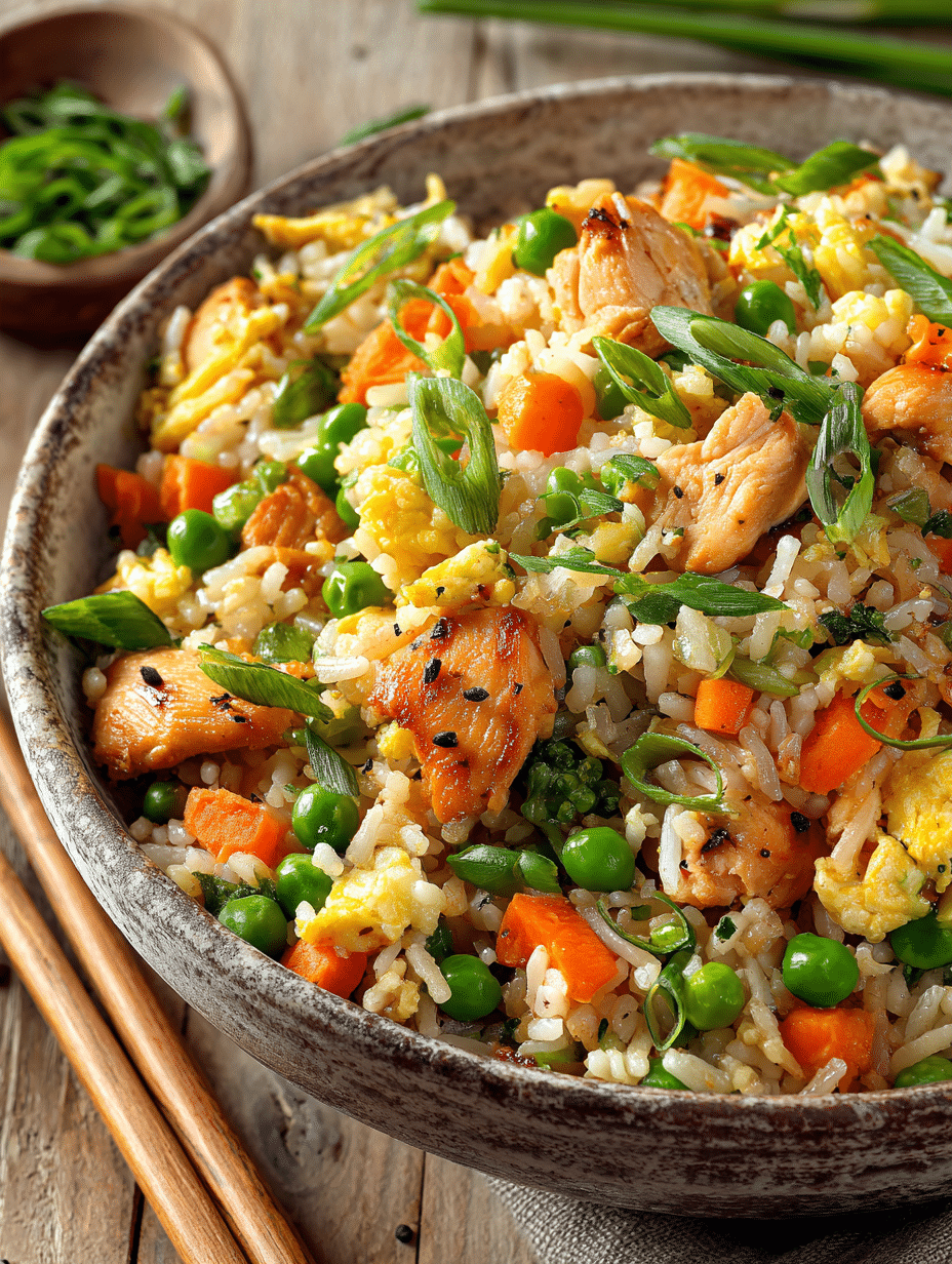 Healthy Chicken Fried Rice
