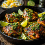 Cilantro Lime Chicken Thighs