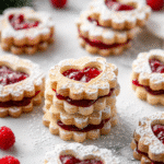 Holiday Linzer Cookies