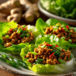 Ginger Chicken Lettuce Wraps