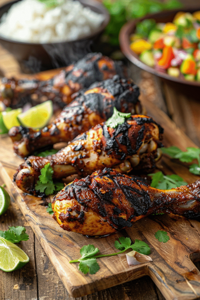 Jamaican Jerk Chicken Drumsticks