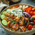 Chicken Gyro Bowls