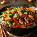 Teriyaki Chicken Stir Fry with Snap Peas