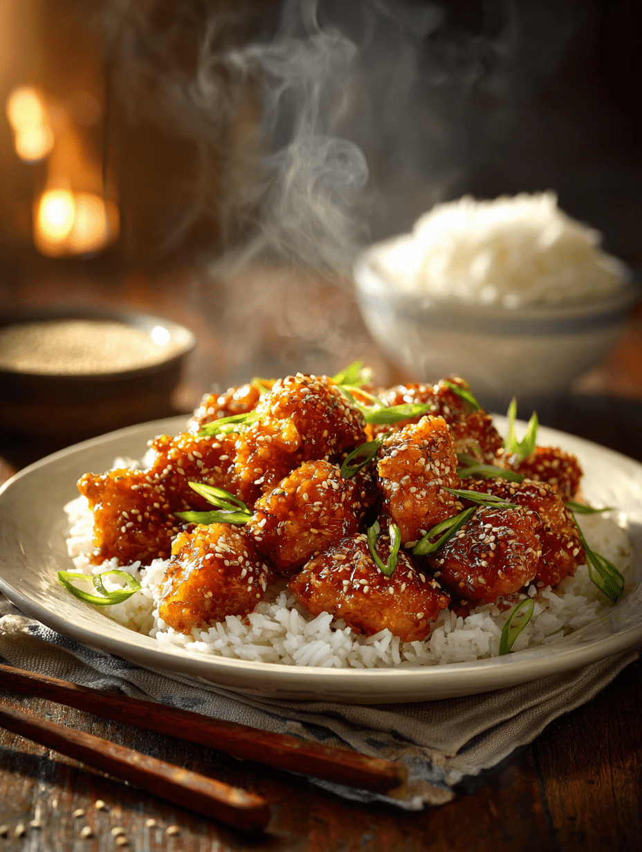 Baked Sesame Chicken