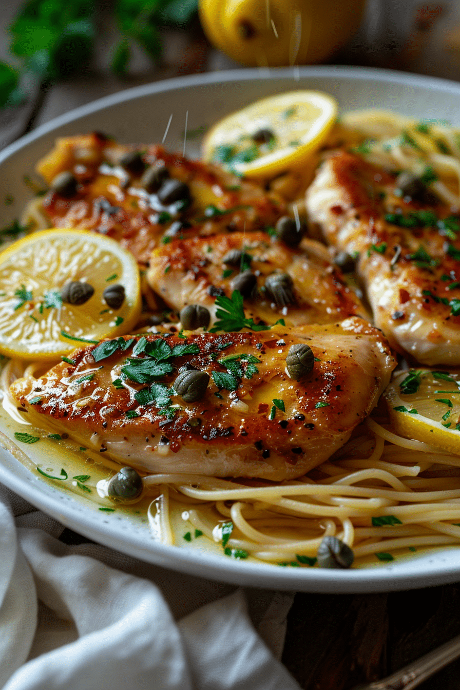 Chicken Piccata with Capers