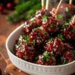 Easy Cranberry Meatballs