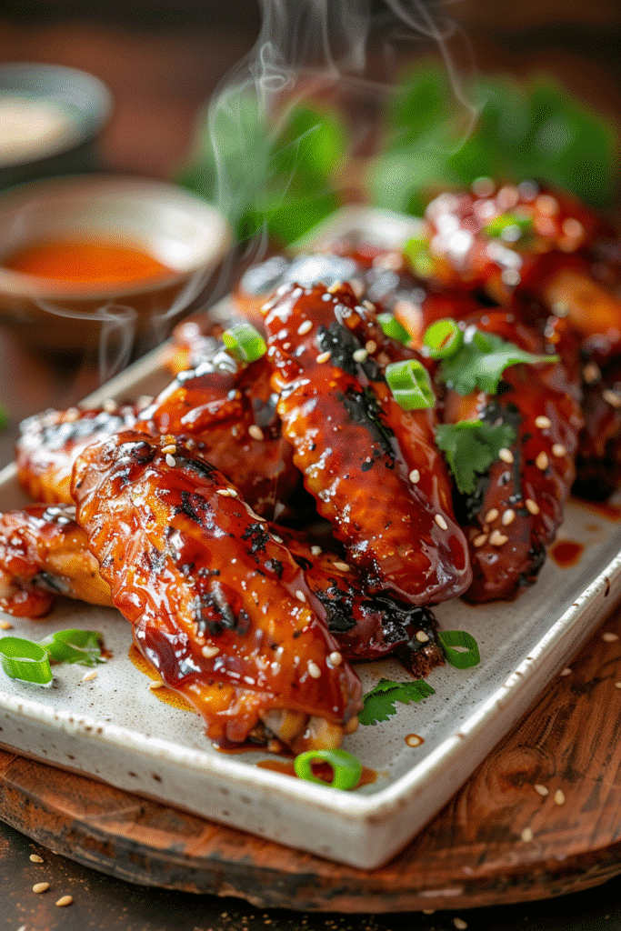 Half Time Hoisin Chicken Wings