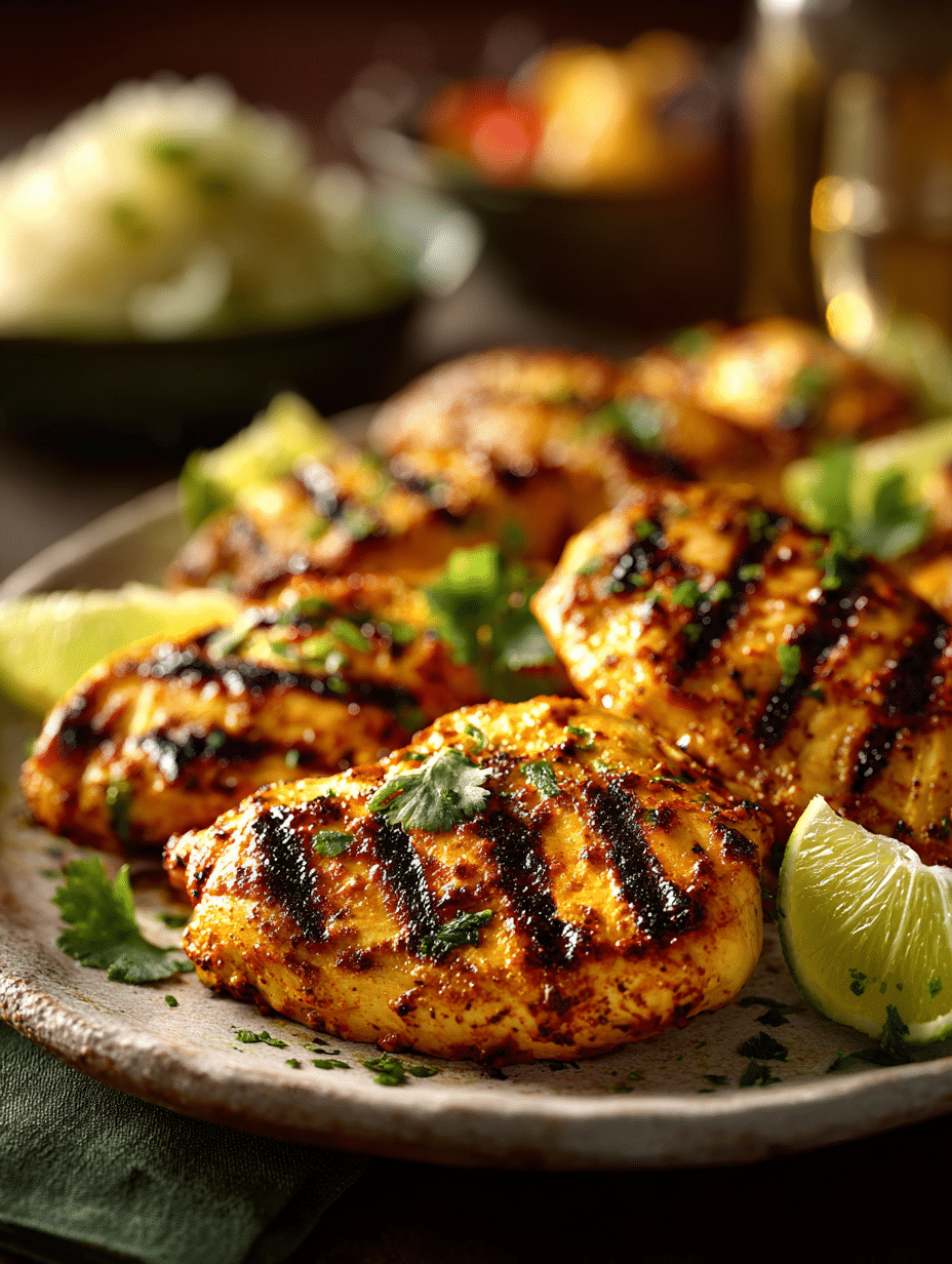 Grilled Cajun Lime Chicken