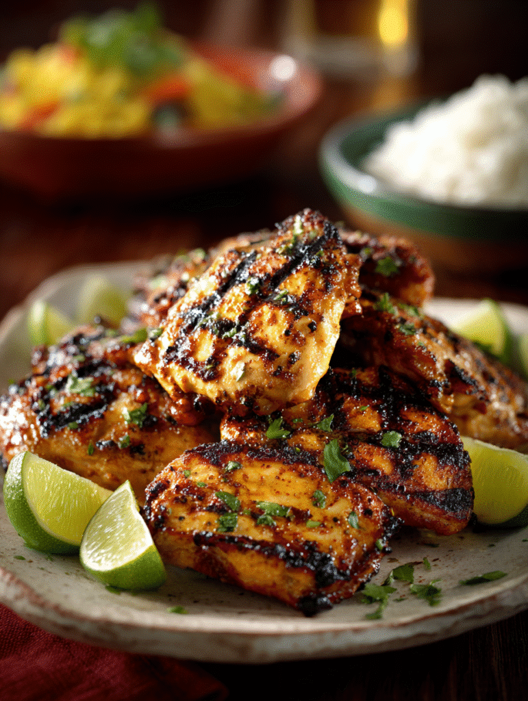 Grilled Cajun Lime Chicken