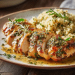 Herbed Chicken with Quinoa Pilaf