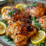 Rosemary Lemon Chicken Thighs