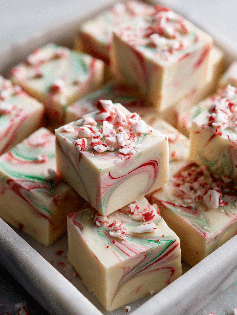 Candy Cane Fudge