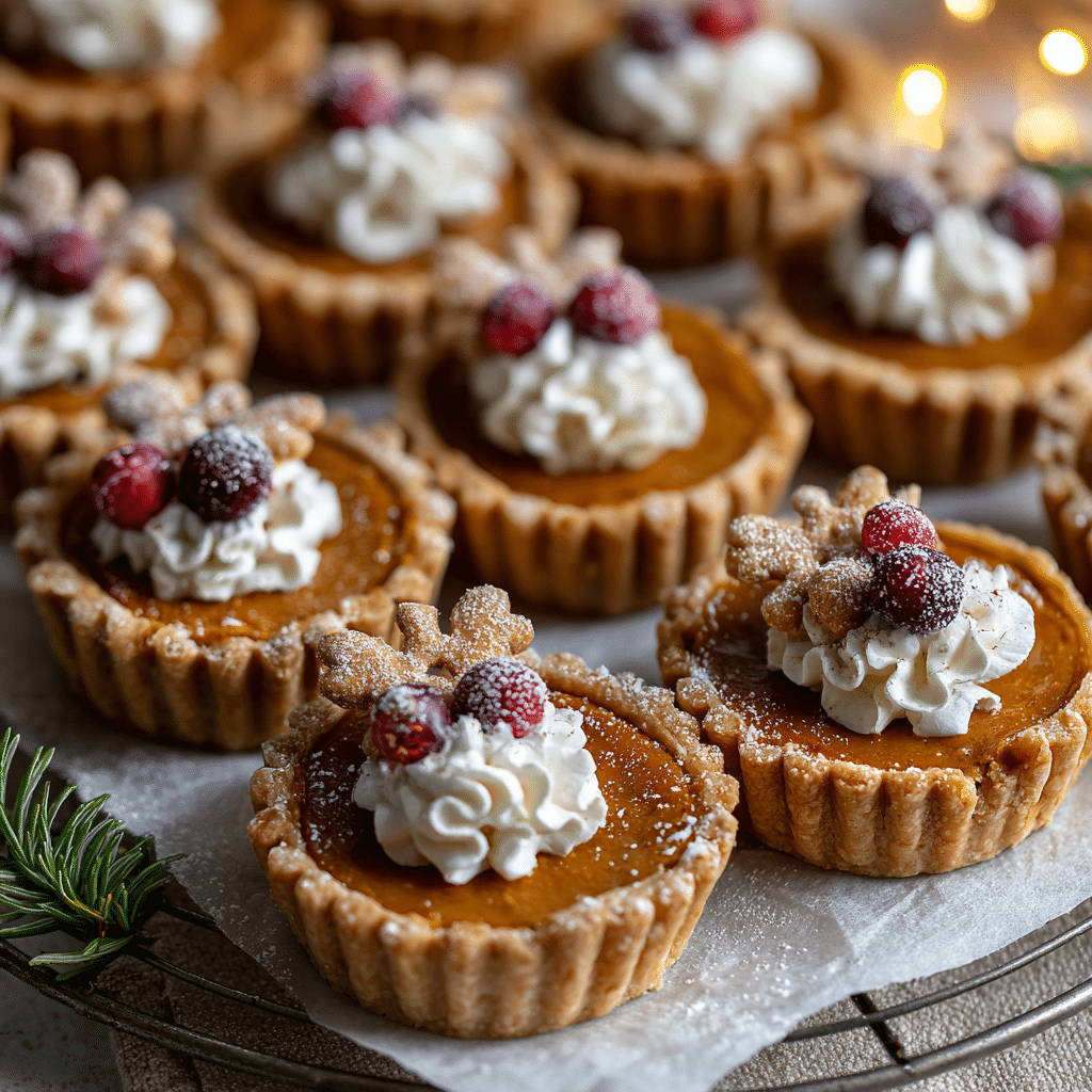Mini Pumpkin Pies