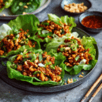 healthy chicken lettuce wraps