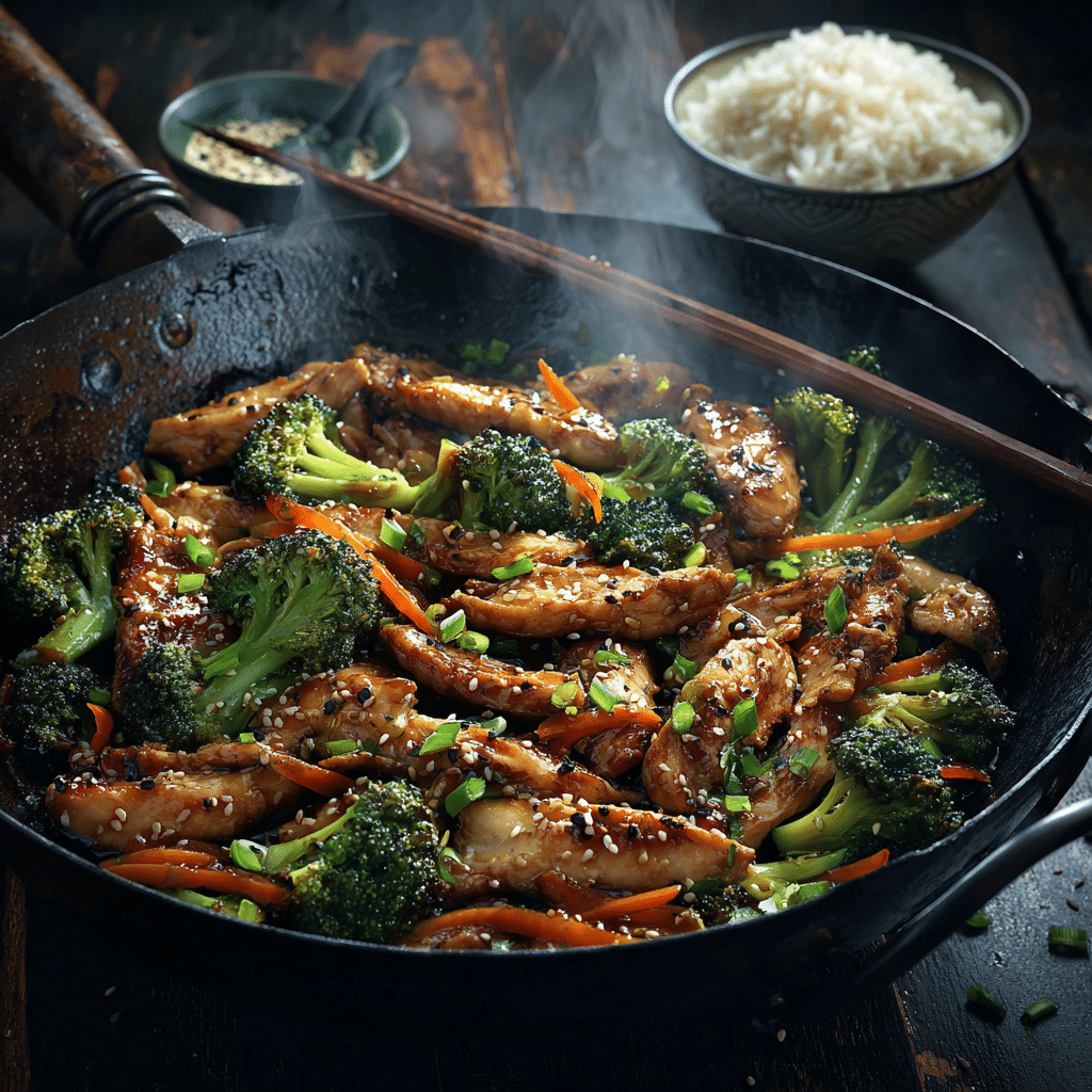 Broccoli Chicken Stir Fry