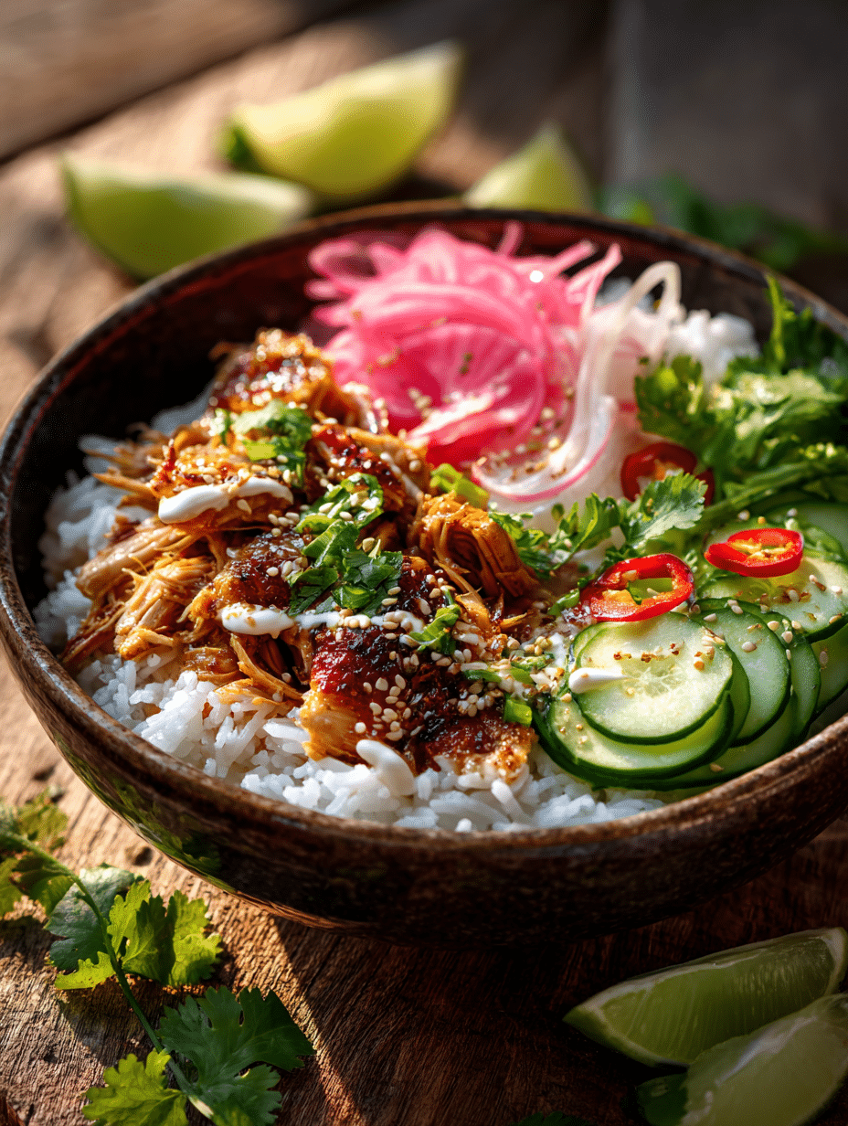 Chicken Banh Mi Bowls