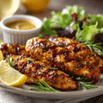 grilled honey mustard chicken tenders