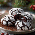 Chocolate Crinkle Cookies
