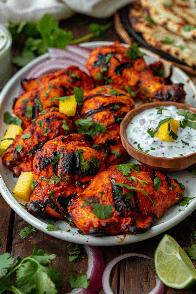 Tandoori Chicken with Raita
