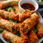 Chicken and Veggie Spring Rolls