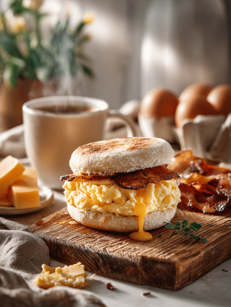 Make-Ahead Freezer Breakfast Sandwiches
