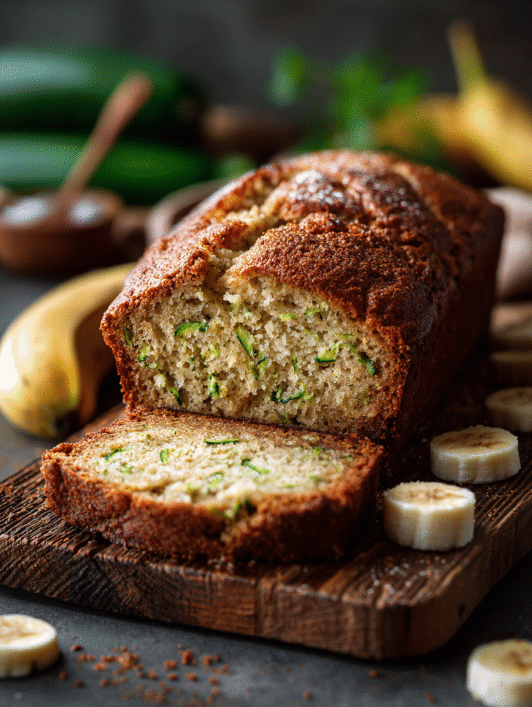 Zucchini Banana Bread