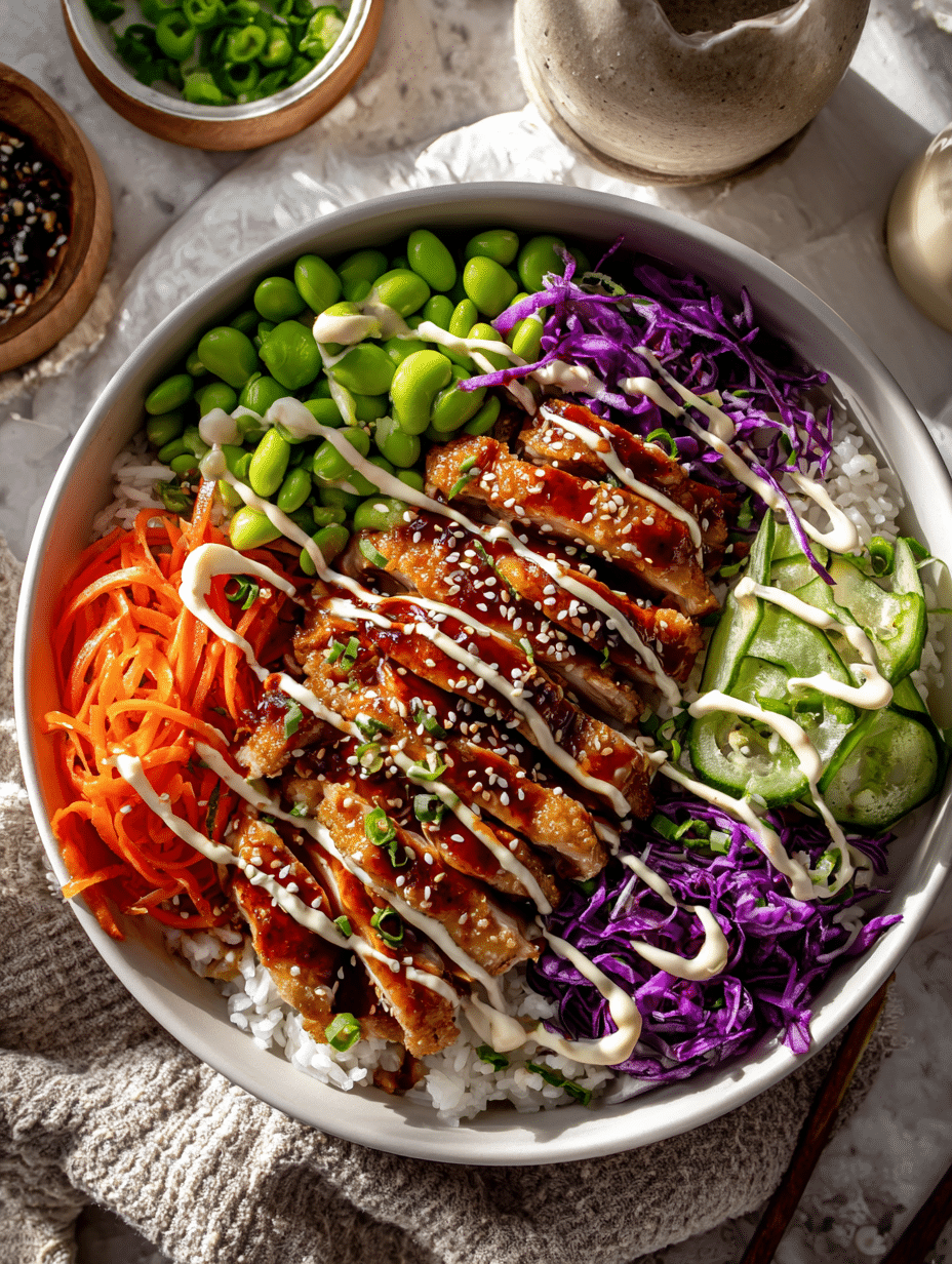 Quick Teriyaki Chicken Bowl