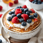 Baked Protein Pancake Bowls