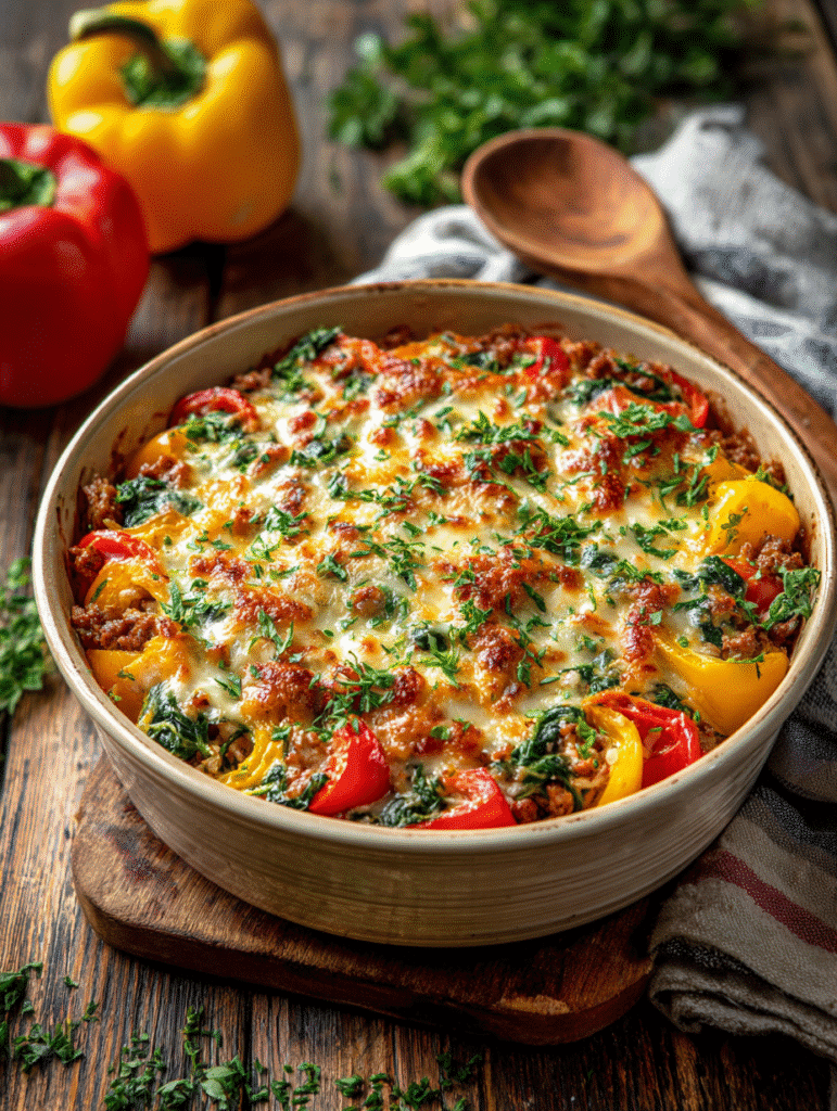 Stuffed Pepper Casserole