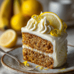 Banana Cake with Lemon Frosting