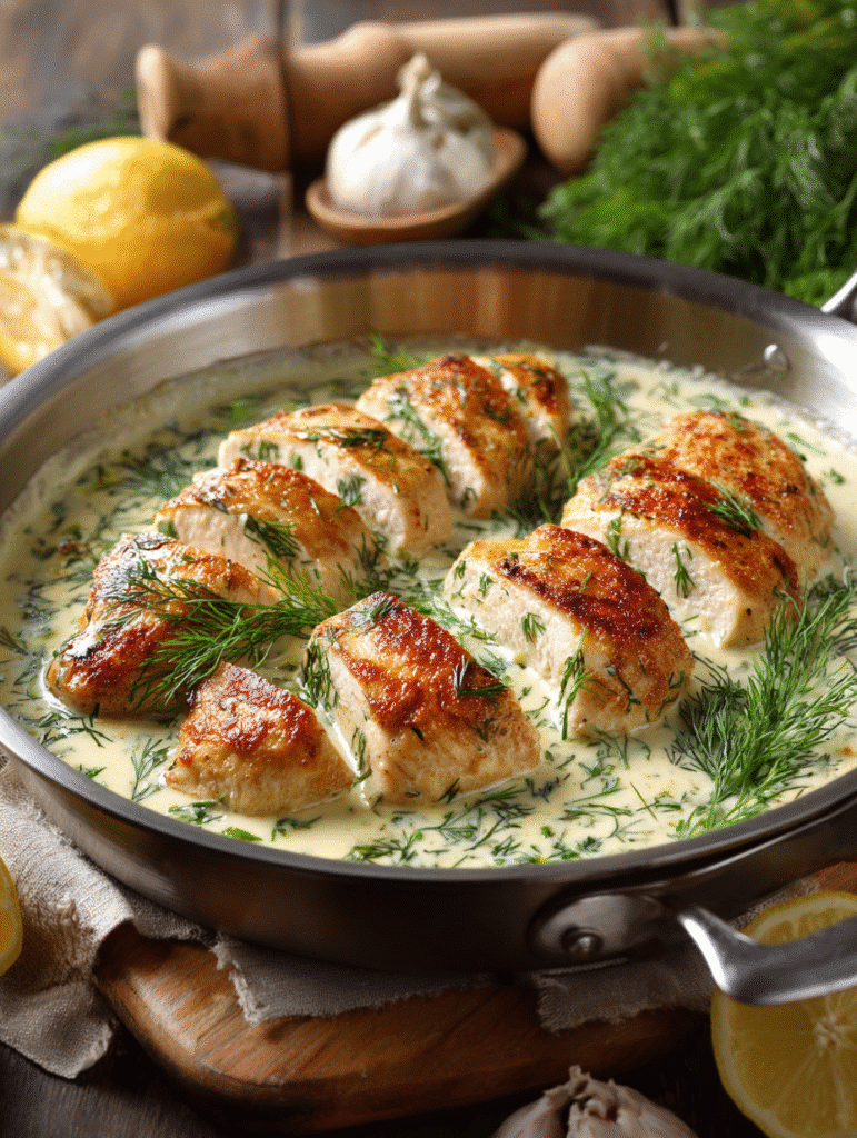 Creamy Dill Chicken Breasts
