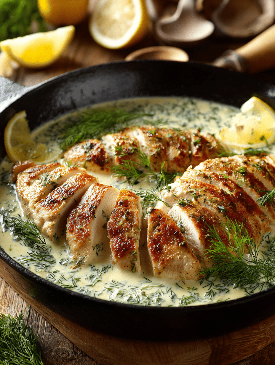 Creamy Dill Chicken Breasts