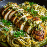 Chicken with Pistachio Pesto