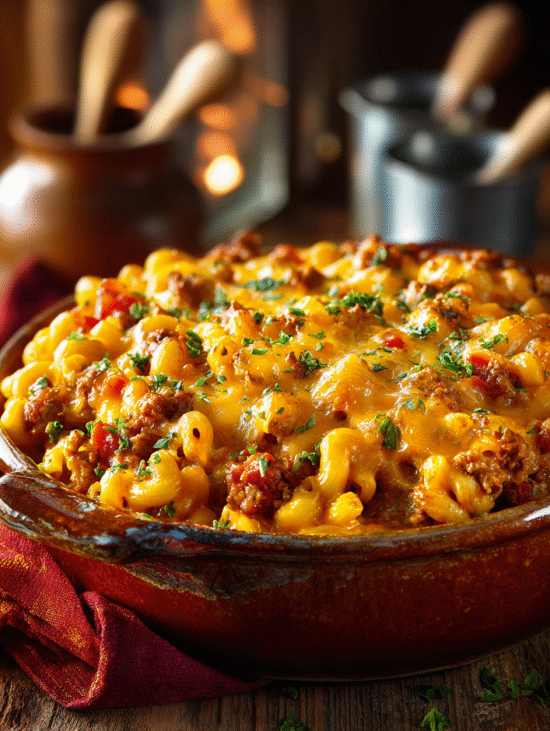Chili Mac Casserole